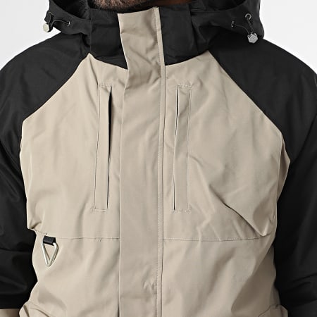 Uniplay - Parka con capucha 801 Beige Negro