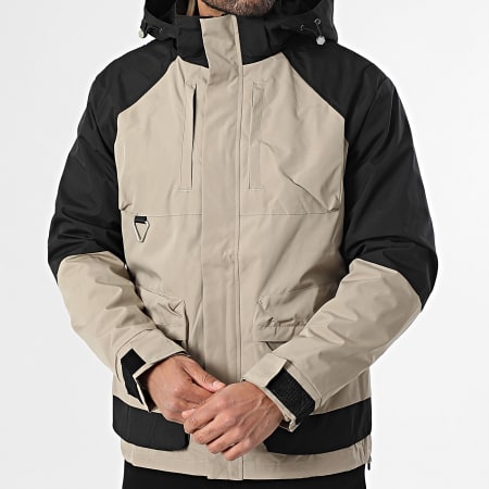 Uniplay - Parka con capucha 801 Beige Negro