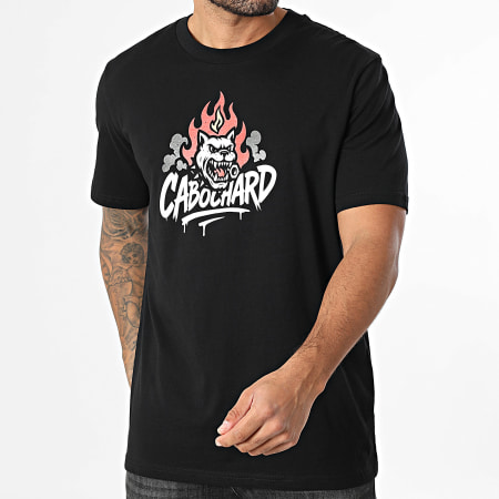 25G - Tee Shirt Oversize Dog Noir