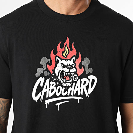 25G - Tee Shirt Oversize Dog Noir