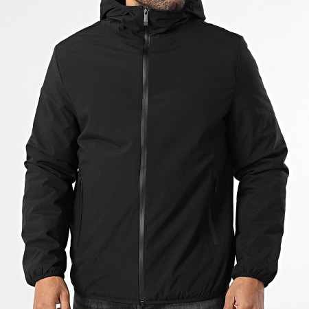 John H - Parka Capuche 15 Noir