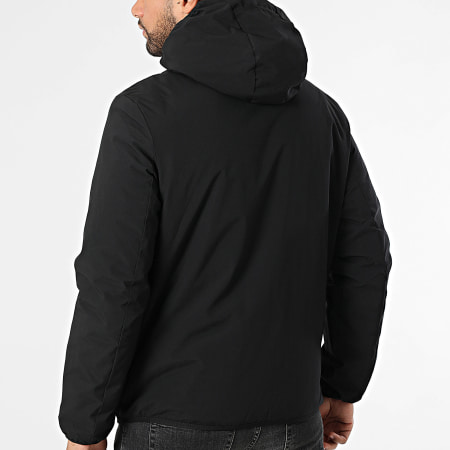 John H - Parka Capuche 15 Noir