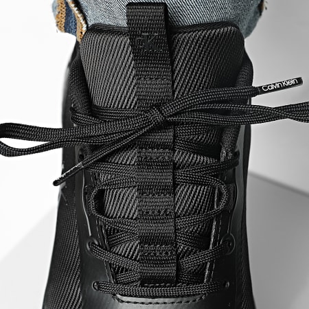 Calvin Klein - Zapatillas Eva Runner Low Lace Mix 1442 Negro Triple