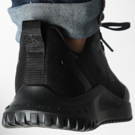 Calvin Klein - Zapatillas Eva Runner Low Lace Mix 1442 Negro Triple