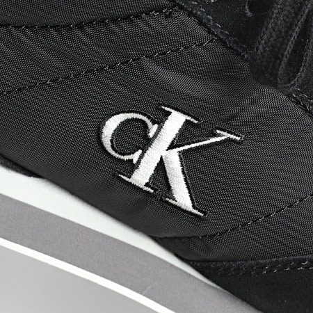 Calvin Klein - Zapatillas Retro Runner Essential Mix 1361 Negro Tempestad Blanco Vaporoso