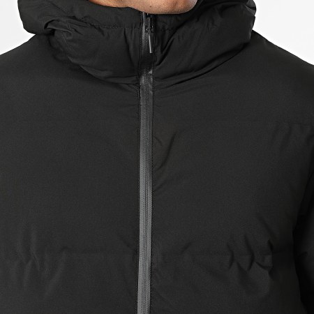 Jack And Jones - Plumífero con capucha Kaito Negro