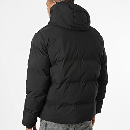 Jack And Jones - Plumífero con capucha Kaito Negro