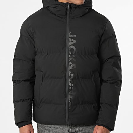 Jack And Jones - Doudoune Capuche Kaito Noir