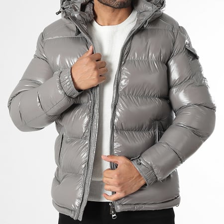 KZR - Doudoune Capuche 196 Gris