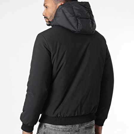 KZR - Doudoune Capuche 203 Noir