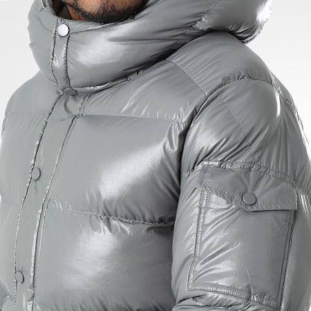 KZR - Doudoune Capuche 190 Gris