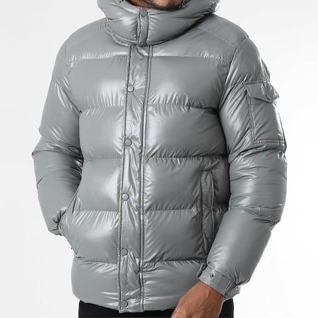 KZR - Doudoune Capuche 190 Gris