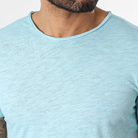 MTX - Tee Shirt 080 Bleu Ciel Chiné