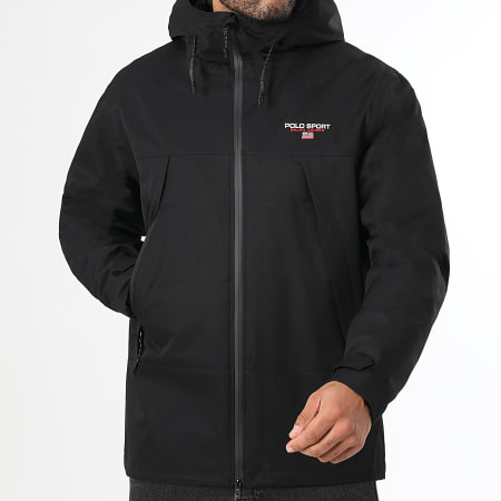 Polo Sport Ralph Lauren - Veste Zippée Capuche Logo Sport Noir