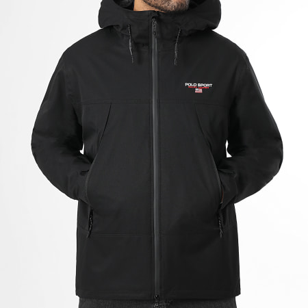 Polo Sport Ralph Lauren - Veste Zippée Capuche Logo Sport Noir