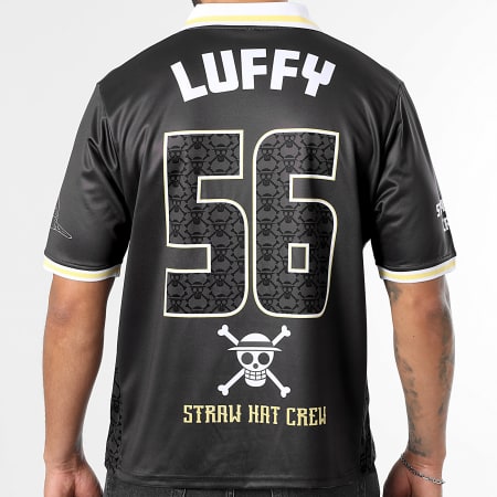 One Piece - Maillot Lifestyle Collector Col V One Piece Luffy 56 Noir Doré