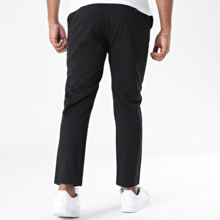 Tommy Hilfiger - Pantalon Chino Relaxed Tapered Fit Core Harlem Essential Twill 1997 Noir