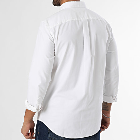 Tommy Hilfiger - Chemise Manches Longues Solid Heritage Oxford 5774 Beige Clair