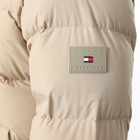 Tommy Hilfiger - Doudoune Zippée Down Stand Puffer 0615 Beige