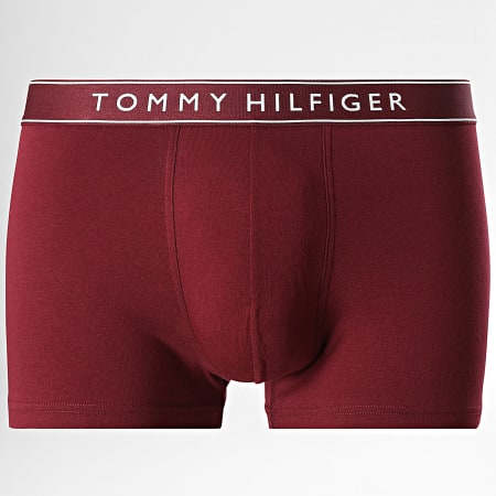 Tommy Hilfiger - Lot De 3 Boxers Everyday Essentials 3520 Noir Bordeaux Vert