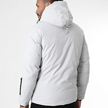 Frilivin - Parka con Capucha Beige Claro