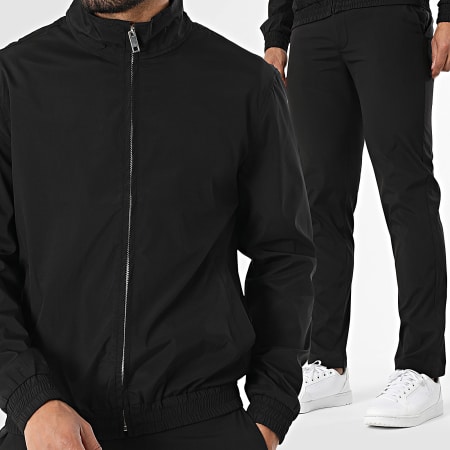 Frilivin - Ensemble Veste Zippée Et Pantalon P66 Noir