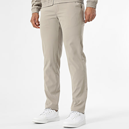 Frilivin - Ensemble Veste Zippée Et Pantalon P66 Beige