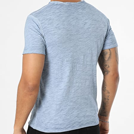 MTX - Tee Shirt 080 Bleu Chiné