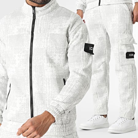 MTX - Ensemble De Survêtement 369 Blanc Gris