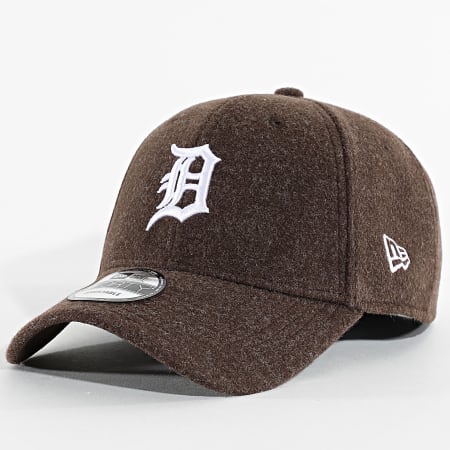 New Era - Gorra Melton Wool 9Forty Detroit Tigers 60758983 Marrón Jaspeado