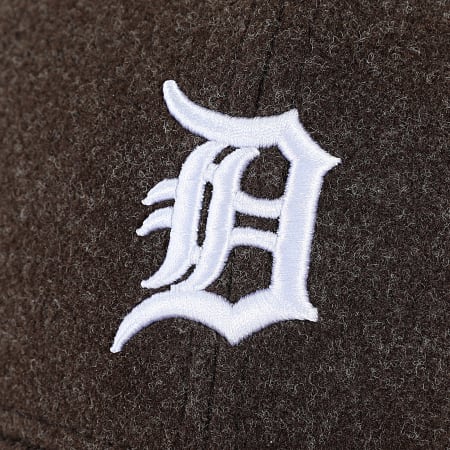 New Era - Gorra Melton Wool 9Forty Detroit Tigers 60758983 Marrón Jaspeado