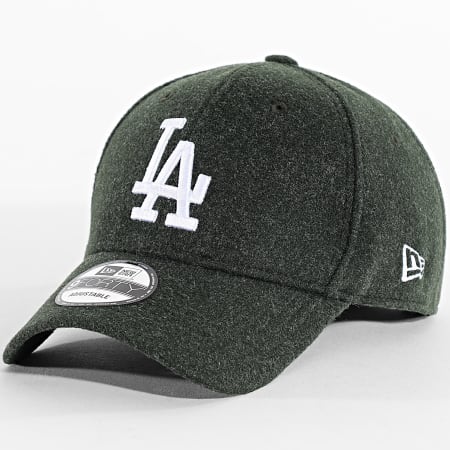 New Era - Gorra Melton Wool 9Forty LA 60758977 Verde Oscuro