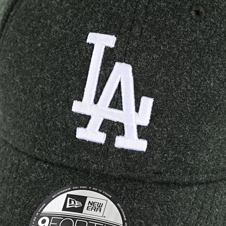 New Era - Gorra Melton Wool 9Forty LA 60758977 Verde Oscuro