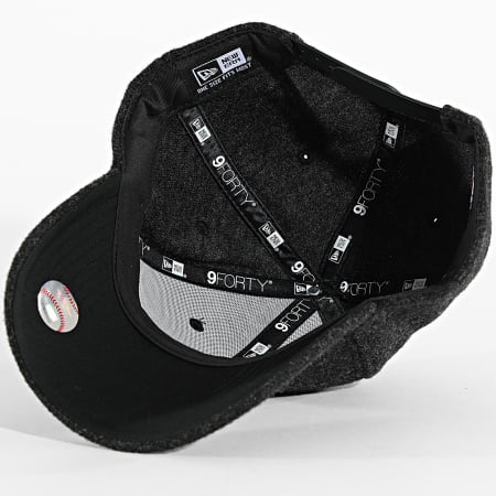 New Era - Gorra Melton Wool 9Forty NY 60758970 Negro Jaspeado