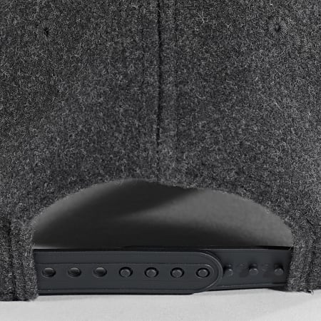 New Era - Gorra Melton Wool 9Forty Chicago Bulls 60758968 Gris Carbón Jaspeado