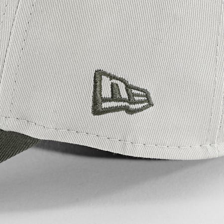 New Era - Casquette Side Patch 9Forty NY 60758992 Beige Vert Kaki