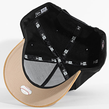New Era - Casquette Suede Visor Eframe NY Yankees 60759008 Noir Camel