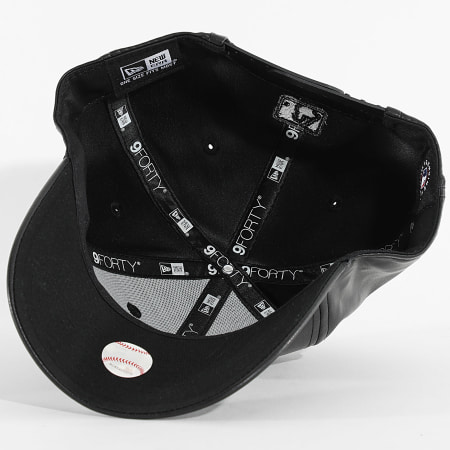 New Era - Casquette Simili Cuir 9Forty MC NY 60759034 Noir