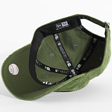 New Era - Casquette Velours Côtelé 9Twenty NY 60759017 Vert
