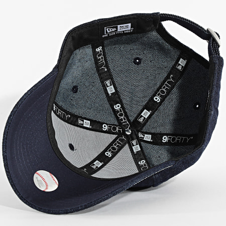 New Era - Gorra Mujer Lentejuelas 9Forty NY 60758945 Azul Brut Plateado