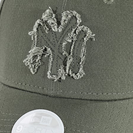 New Era - Casquette Femme Distressed 9Forty NY 60758944 Vert Kaki