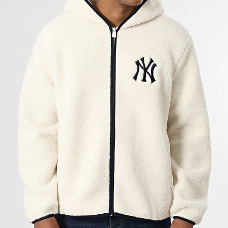 New Era - Sherpa Jacket NY Yankees 60758709 Light Beige - Ryses