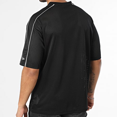 New Era - Tee Shirt Oversize NBA Piping Mesh Chicago Bulls 60758767 Noir