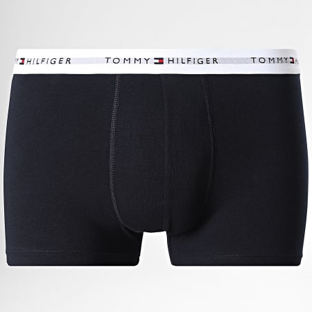 Tommy Hilfiger - Lot De 5 Boxers 3061 Noir Blanc Bleu Clair Rouge Bordeaux