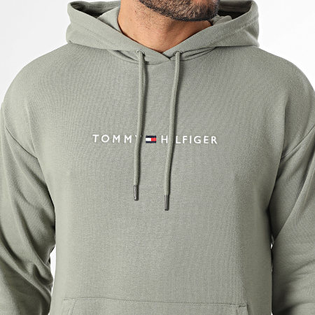 Tommy Hilfiger - Sweat Capuche 3665 Vert Kaki