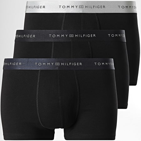 Tommy Hilfiger - Lot De 3 Boxers 3411 Noir Argenté