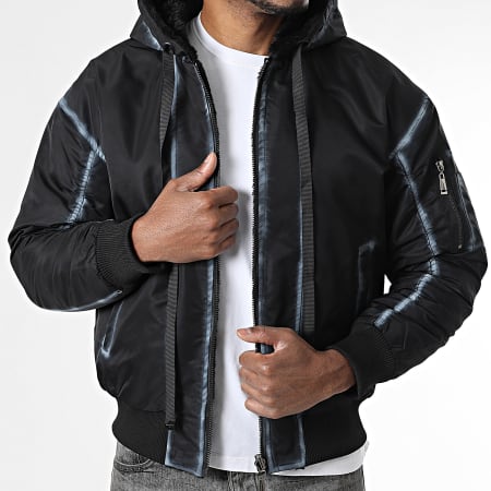 Uniplay - Bomber Reversible 006 Negro Gris