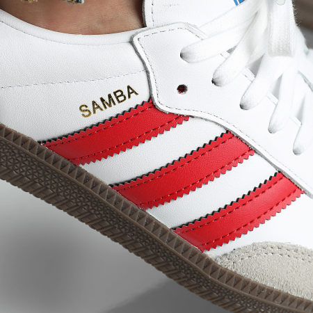 Adidas Originals - Baskets Samba OG IG1025 Footwear White Better Scaelett Gum