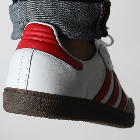 Adidas Originals - Baskets Samba OG IG1025 Footwear White Better Scaelett Gum