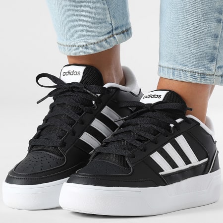 Adidas Performance - Zapatillas Mujer Break Start Bold W JR4068 Negro Central Blanco